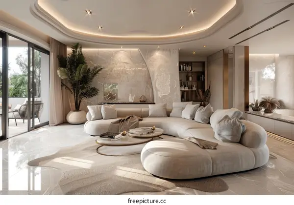 Modern & Minimalist Living Room Design