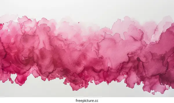 Abstract watercolor painting