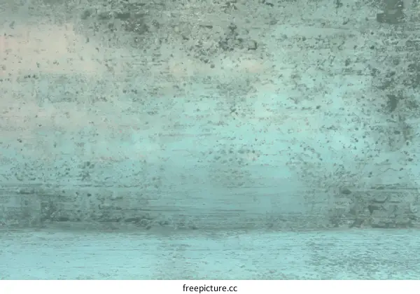 Abstract Empty Teal Wall Background Image