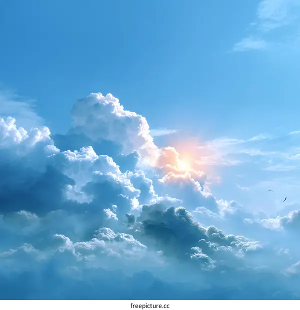 Stunning Cloudscape Sky Full of Light