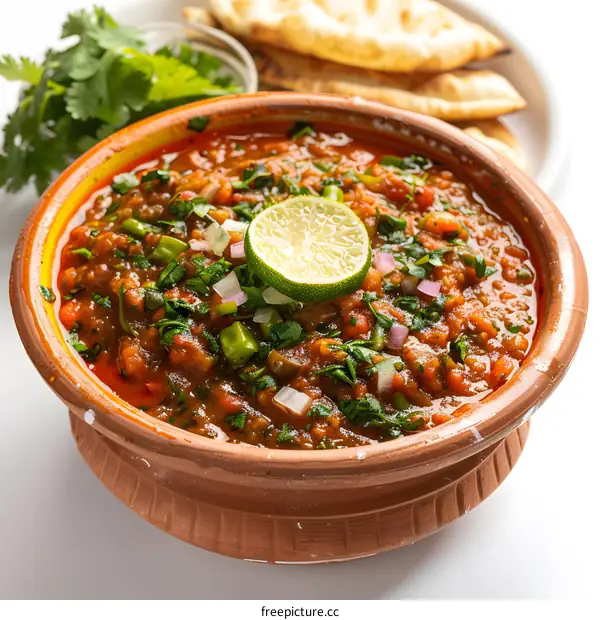 Spicy Indian Curry Dish