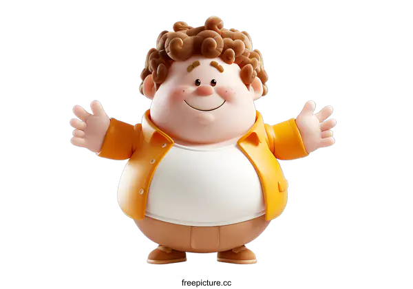 [Transparent Background PNG]3d cartoon character