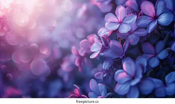 Vibrant Purple Flower Blooming