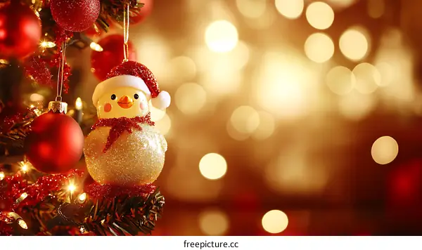 Christmas Ornament  Holiday Decoration  Warm Festive Season