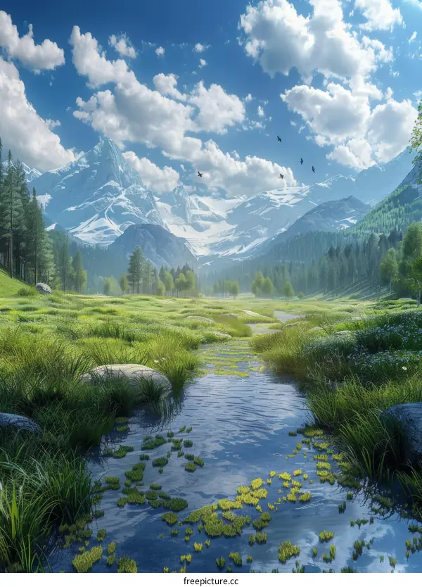 Majestic Mountain Landscape