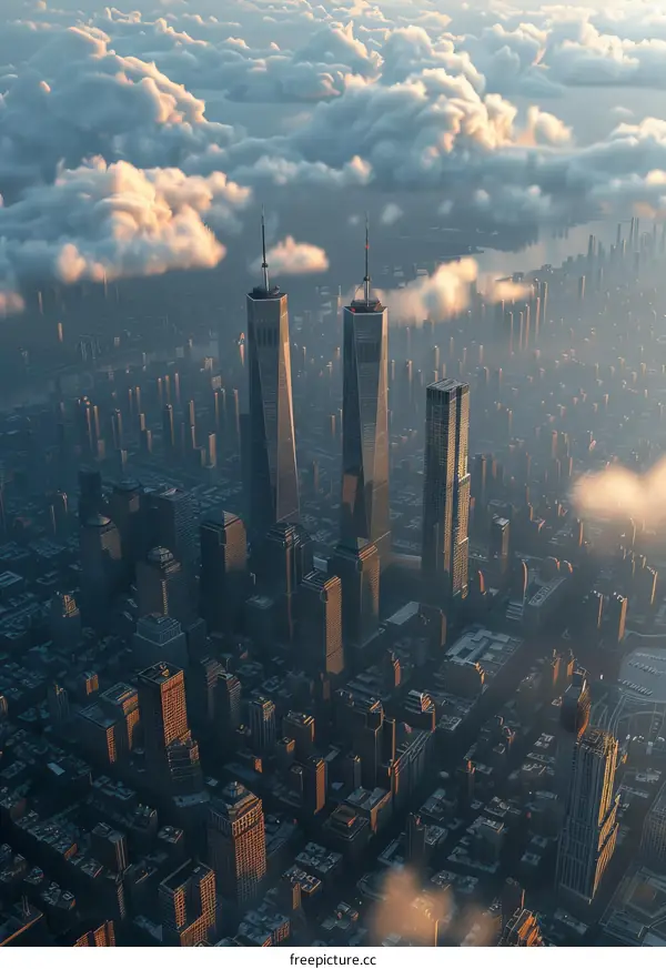 NYC Skyline from Above