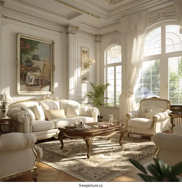 European-style living room