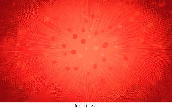 Abstract Red Burst Background Illustration