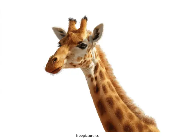 Closeup of a Giraffe Portrait