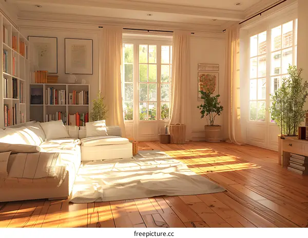Bright and Airy Living Room