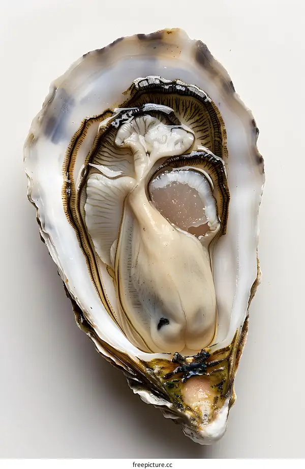 Oyster with a pearl inside