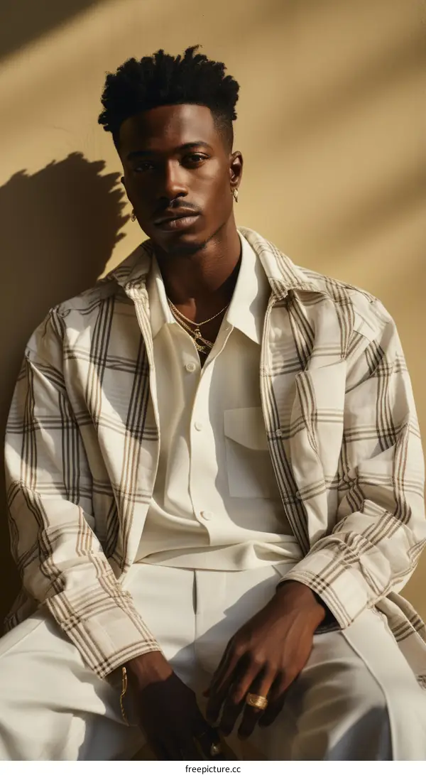 portrait of a young African-American man