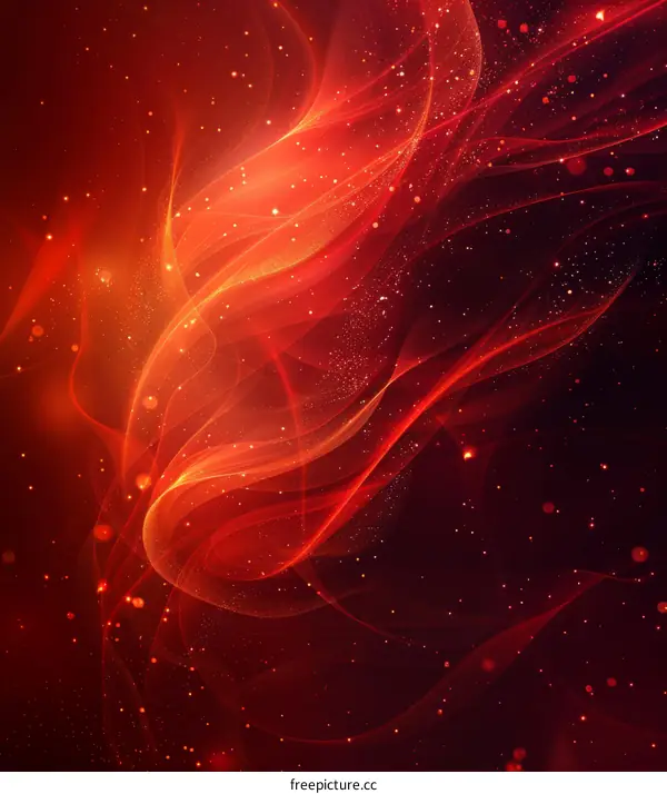 Fire and Ice: Red Hot and Frozen Cinemagraph