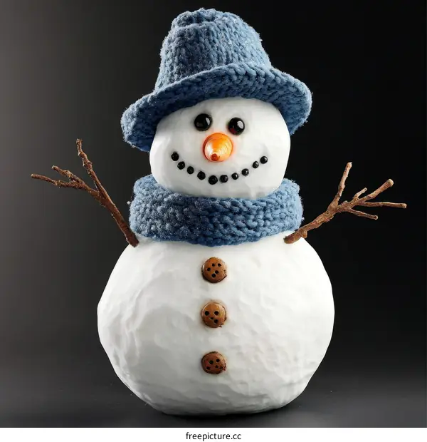 Adorable Snowman Decoration for Winter Holidays