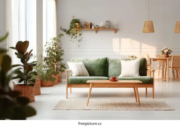 Modern Minimalist Living Room Interior Design