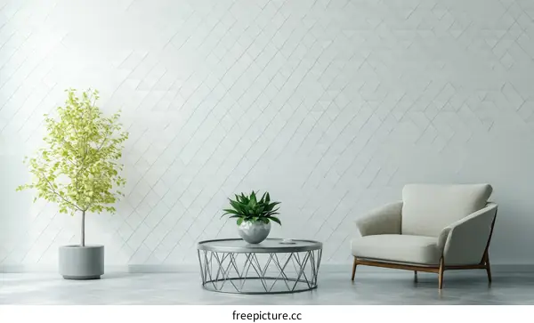 Modern Minimalist Living Room Interior Design