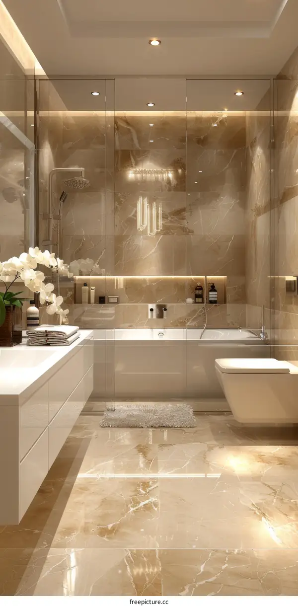 Modern Luxury Bathroom Interior Design