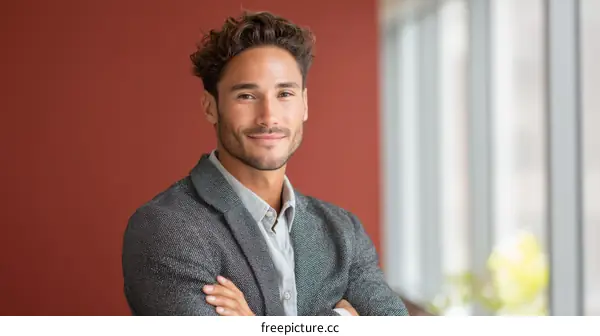 Confident Businessman Portrait