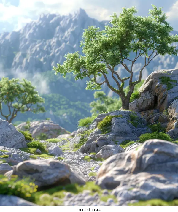 Majestic Rocky Mountain Landscape