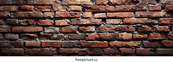 Aged Brick Wall Texture Background