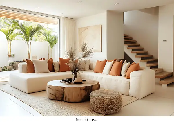 Modern Minimalist Living Room Interior Design