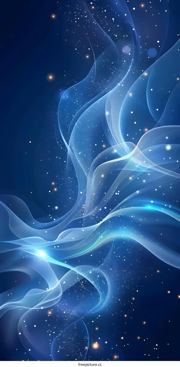 Blue Ribbons and Glitters