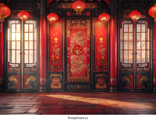 Chinese ancient palace