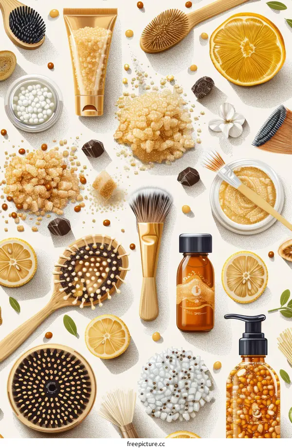Beauty and skincare products with natural ingredients