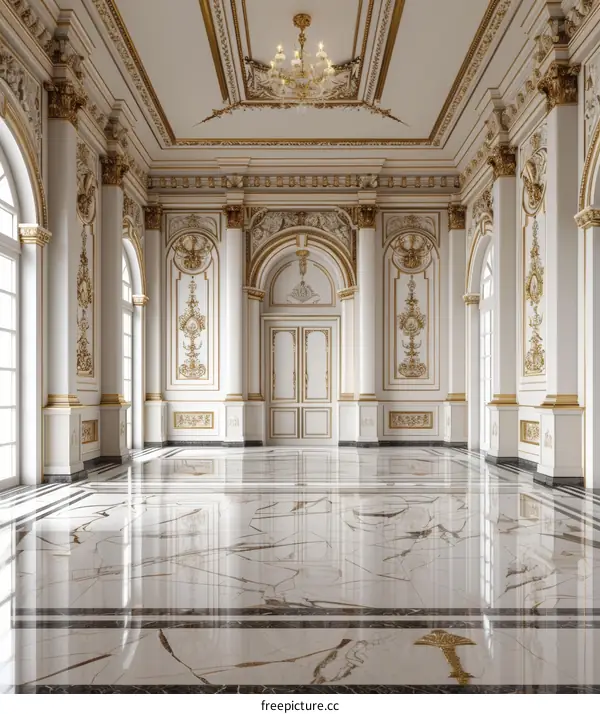 Luxurious European Ballroom Interior Design