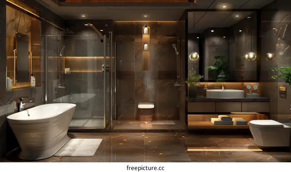Luxury Modern Bathroom Interior Design