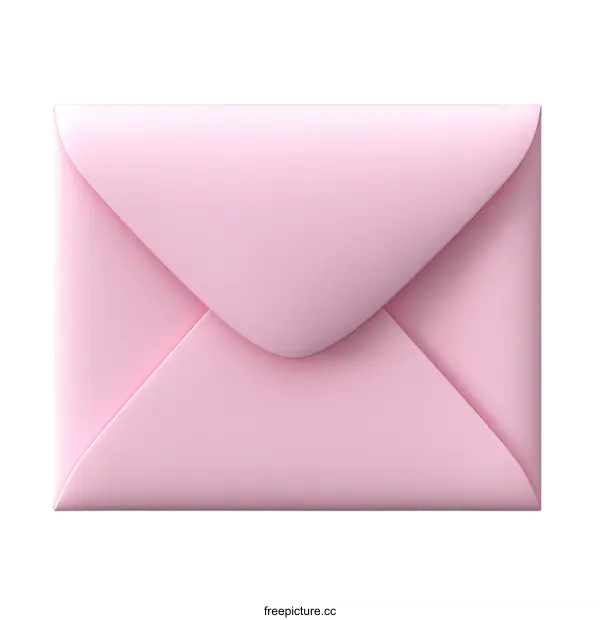 [Transparent Background PNG]Pink Envelope Illustration Design
