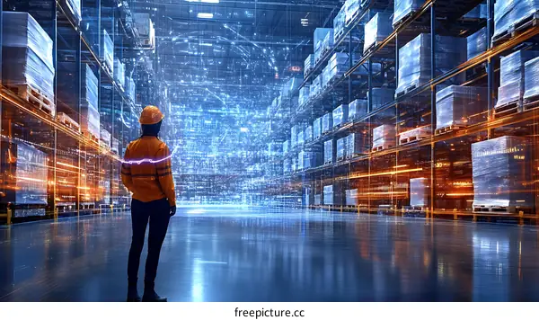 Warehouse Management System with Augmented Reality