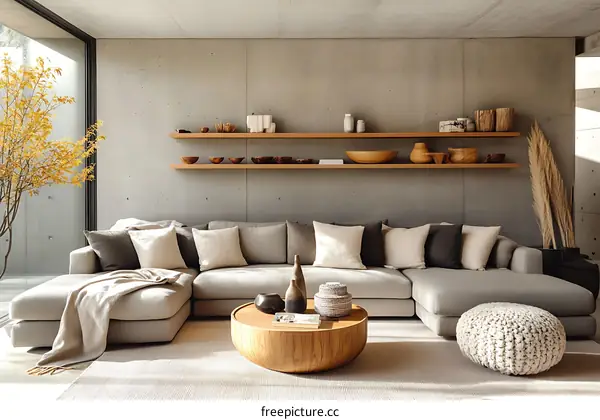 Modern Minimalist Living Room Interior Design