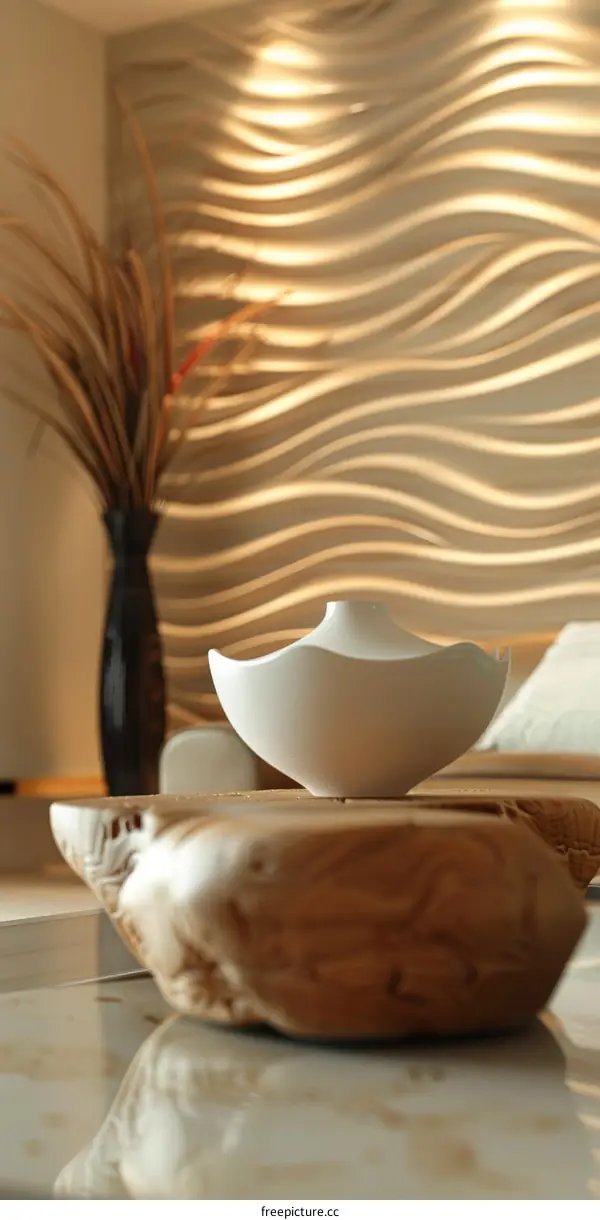 Modern Interior Design with Decorative Accent