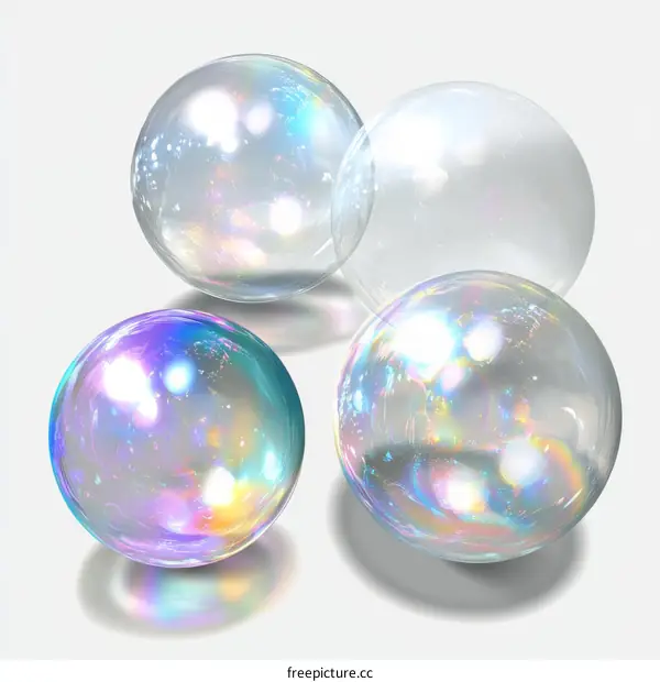 Colorful Bubbles Illustration