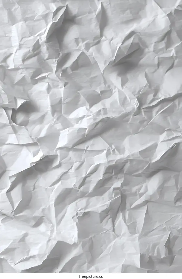 Crumpled Paper Texture Background Image