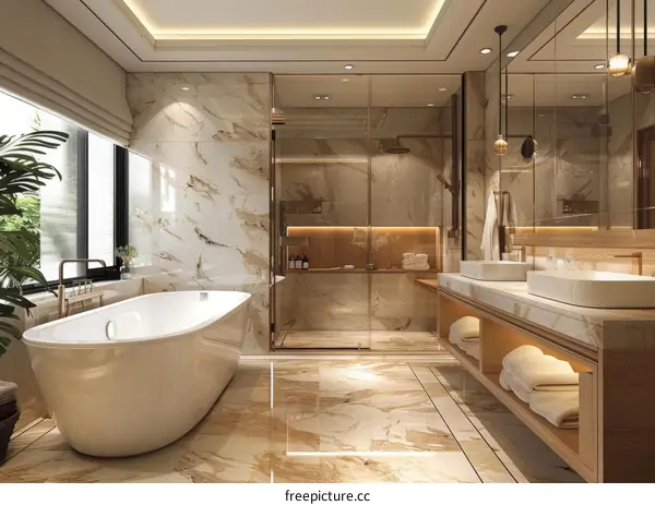 Luxury Modern Bathroom Interior Design