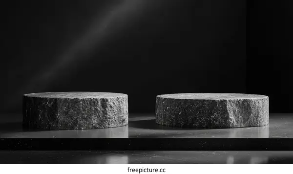 Dark Stone Product Display Platform