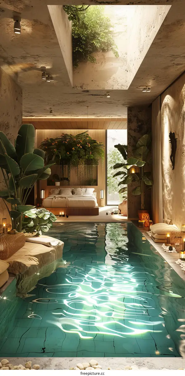 Luxury Indoor Swimming Pool Design