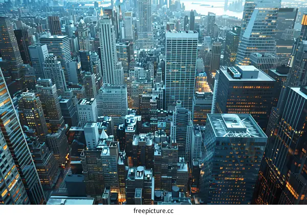 New York City Skyline including the Empire State Building