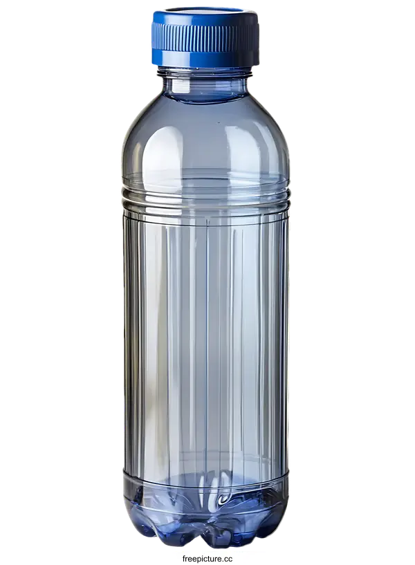 [Transparent Background PNG]Transparent Blue Plastic Water Bottle