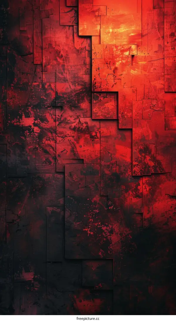Red grunge texture background