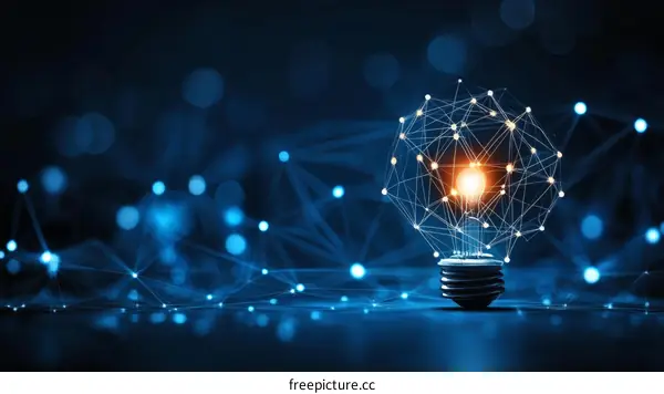 Innovative Idea Lightbulb Illustration