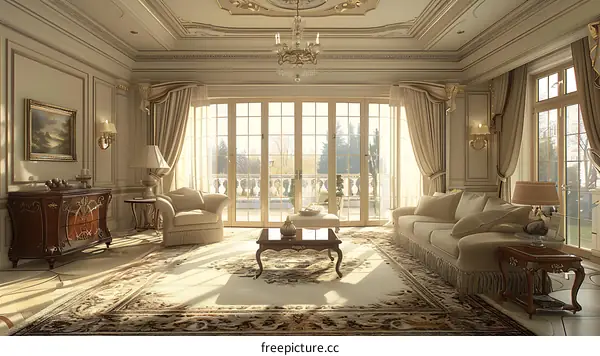 European-style living room