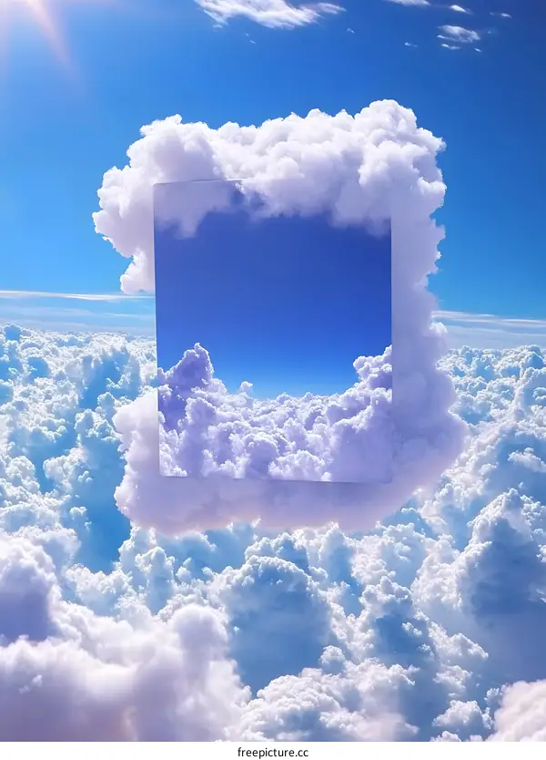 Clouds Sky Window Concept