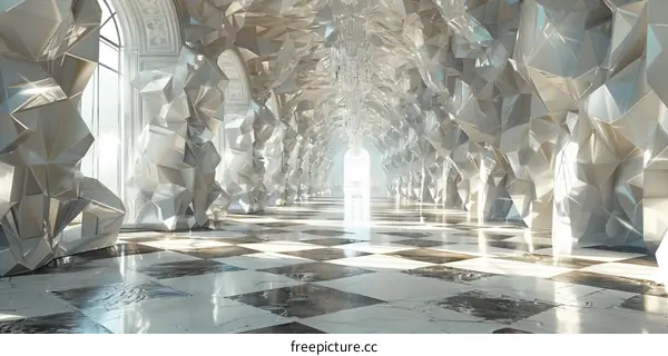 Futuristic Crystal Palace