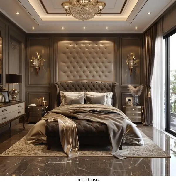 Luxury Bedroom Interior Design with Elegant Furniture