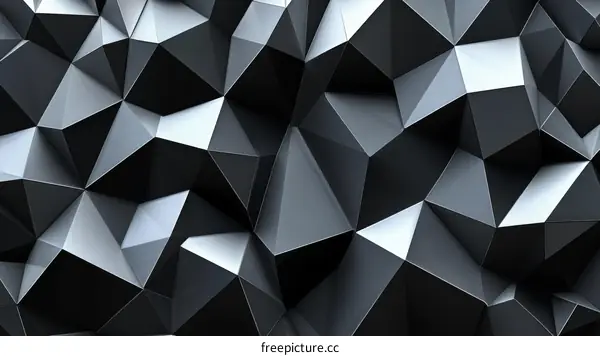 Abstract Geometric Polygonal Background Design