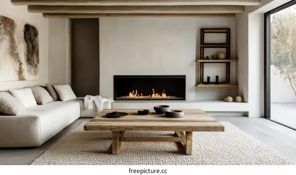Modern Minimalist Living Room Interior Design