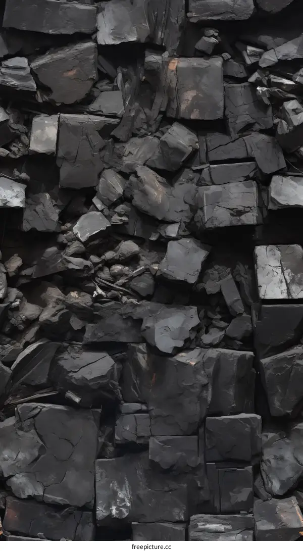 Black rough texture background